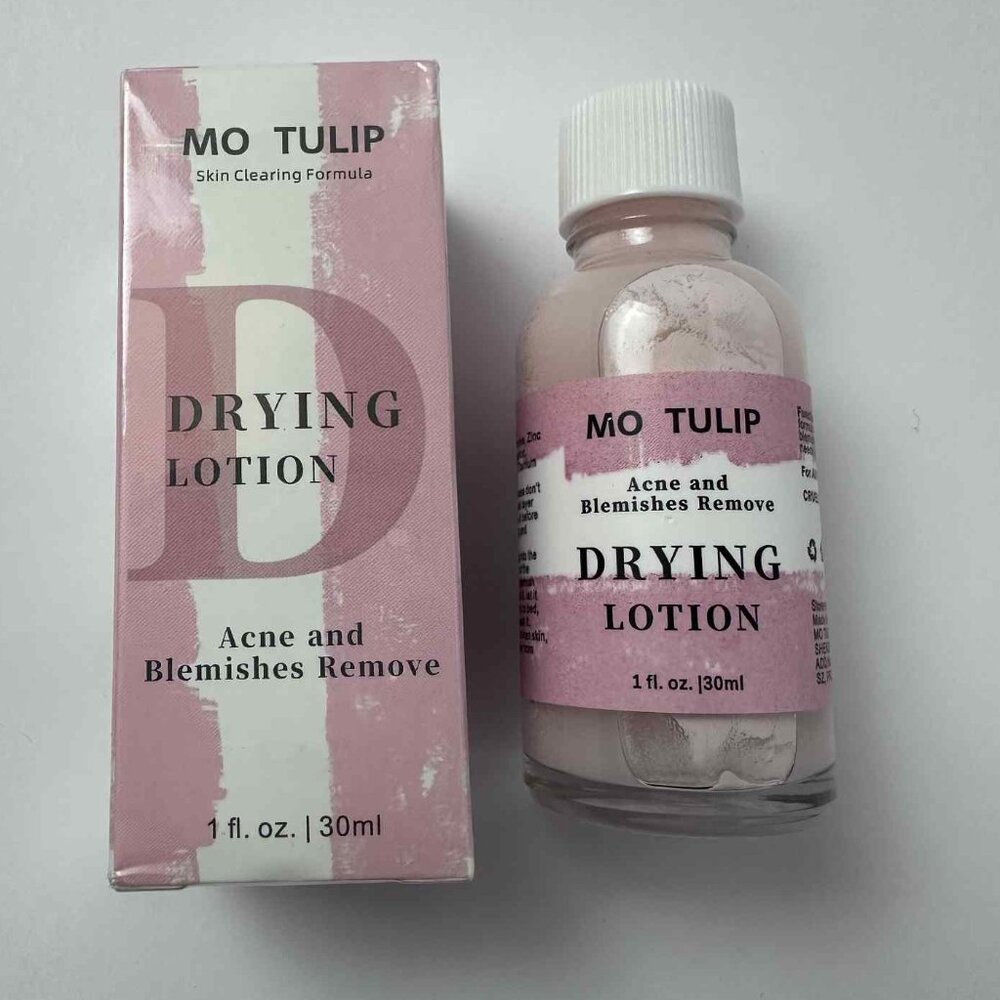 NIB MO TULIP Drying Lotion | Acne & Blemish Remover‎ Spot Treatment 1 fl oz